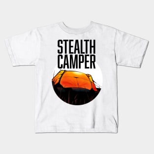 Stealth Camper logo Kids T-Shirt